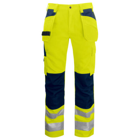 Pro-Job PJ646531 Pro-Job Prio 6531 Waistpants Class 2 Yellow/Navy