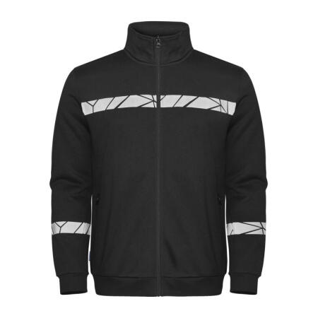 Pro-Job PJ647103 Pro-Job Progression 7103 Full Zip Sweat Black/Black