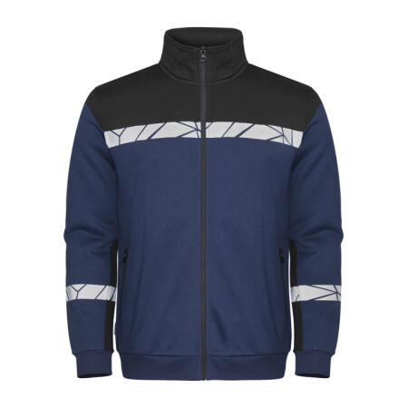 Pro-Job PJ647103 Pro-Job Progression 7103 Full Zip Sweat Navy/Black