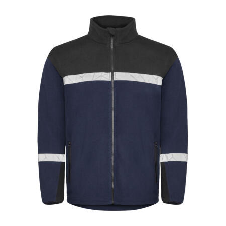 Pro-Job PJ647300 Pro-Job Progression 7300 Full Zip Fleece Navy/Black