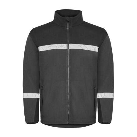 Pro-Job PJ647300 Pro-Job Progression 7300 Full Zip Fleece Grey/Black