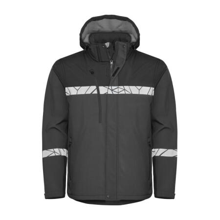 Pro-Job PJ647400 Pro-Job  Progression 7400 Softshell Jacket Grey/Black