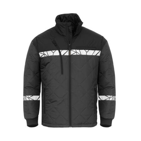 Pro-Job PJ647404 Pro-Job Progression 7404 Quilted Jacket Grey/Black