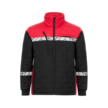 Pro-Job PJ647404 Pro-Job Progression 7404 Quilted Jacket Black/Red