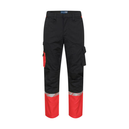 Pro-Job PJ647507 Pro-Job Progression 7507 Service Pant Black/Red