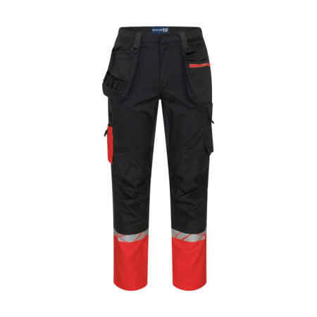 Pro-Job PJ647509 Pro-Job Progression 7509 Workpant HP Black/Red