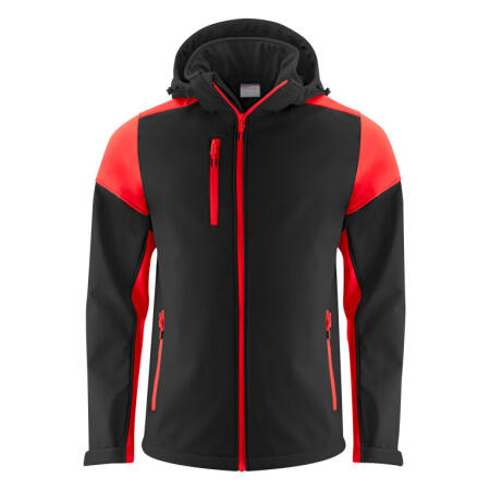 Printer Prime PP2261065 Printer Prime Men's Softshell Black/Red