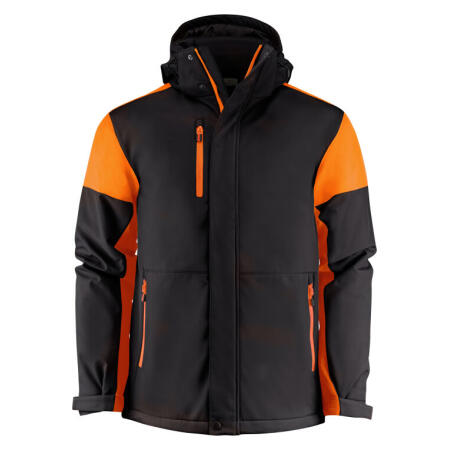 Printer Prime PP2261071 Printer Prime Padded Softshell Black/Orange
