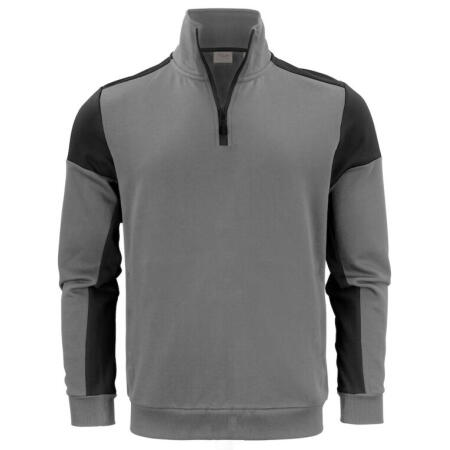 Printer Prime PP2262069 Printer Prime Half Zip Sweatshirt Anthracite/Black