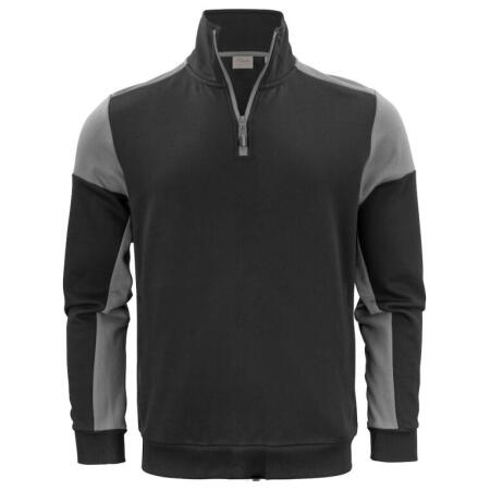 Printer Prime PP2262069 Printer Prime Half Zip Sweatshirt Black/Anthracite