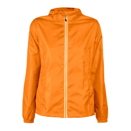 Printer Red PR2261048 Printer Red Ladies Fastplant Windbreaker Bright Orange
