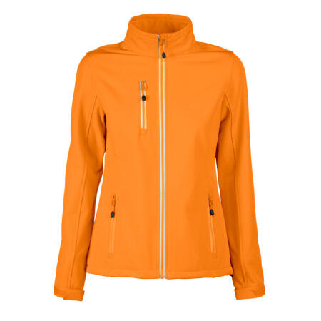 Printer Red PR2261050 Printer Red Ladies Vert Softshell Jacket Bright Orange