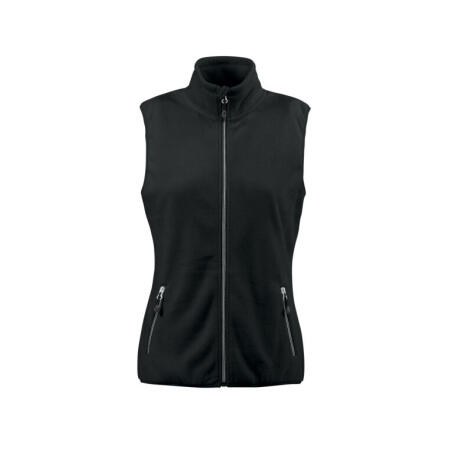 Printer Red PR2261507 Printer Red Ladies Sideflip Fleece Vest Black