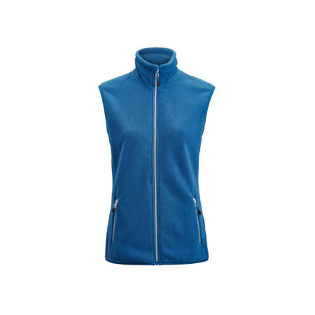 Printer Red PR2261507 Printer Red Ladies Sideflip Fleece Vest Bright Blue