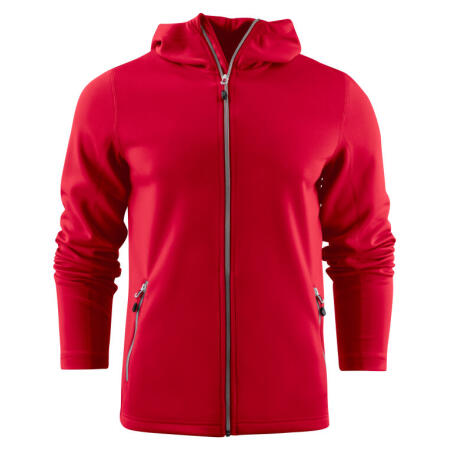 Printer Red PR2262056 Printer Red Layback Full Zip Hoodie Red
