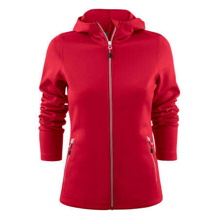 Printer Red PR2262057 Printer Red Ladies Layback F/Z Hoodie Red