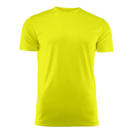 Printer Red PR2264023 Printer Red Run Active T-Shirt Bright Yellow