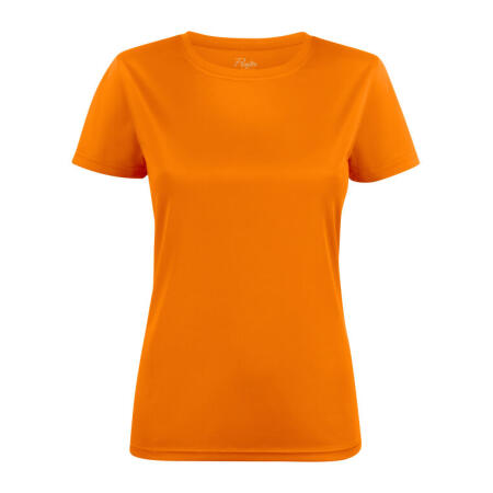 Printer Red PR2264026 Printer Red Ladies Run Active T-Shirt Bright Orange