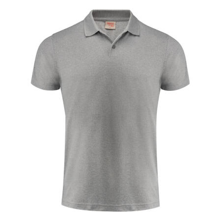Printer Red PR2265028 Printer Red Smash Polo Shirt Grey Melange
