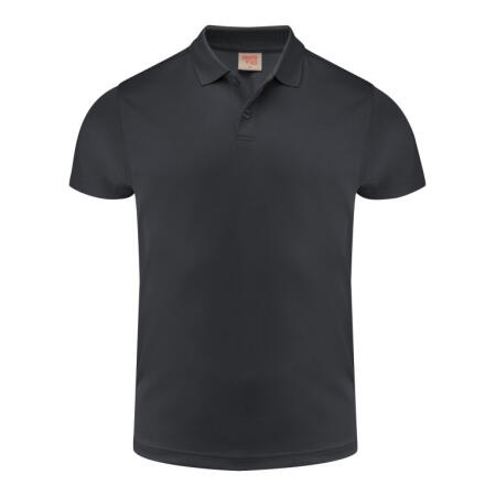 Printer Red PR2265028 Printer Red Smash Polo Shirt Black