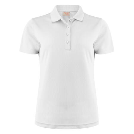 Printer Red PR2265029 Printer Red Ladies Smash Polo Shirt White