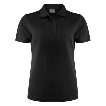 Printer Red PR2265029 Printer Red Ladies Smash Polo Shirt Black