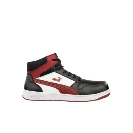 Puma Safety PS630050 Puma Safety Frontcourt Mid S3L ESD Black/White/Red
