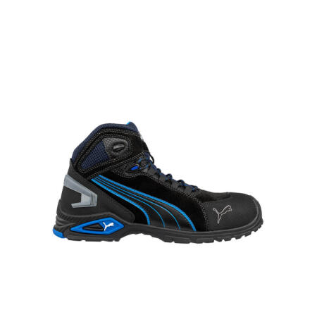 Puma Safety PS632250 Puma Safety Rio Black Mid S3L FO SR Black/Blue