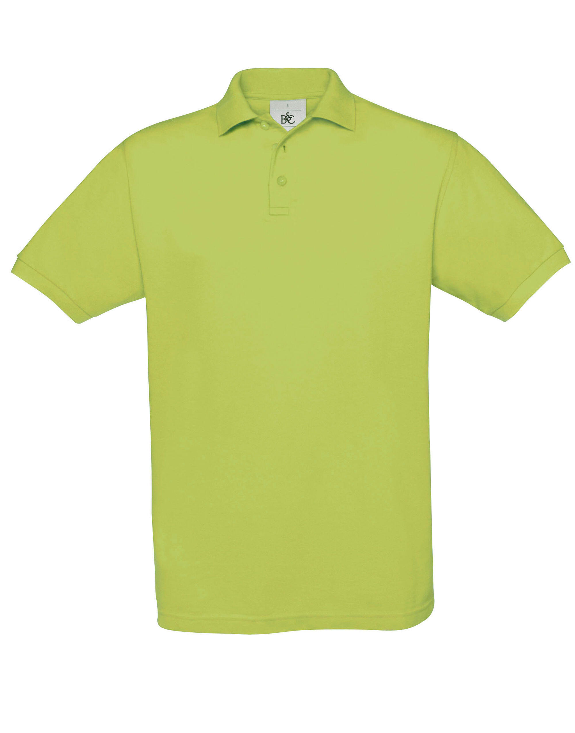 B&C Pistachio Men's Safran Piqué Polo