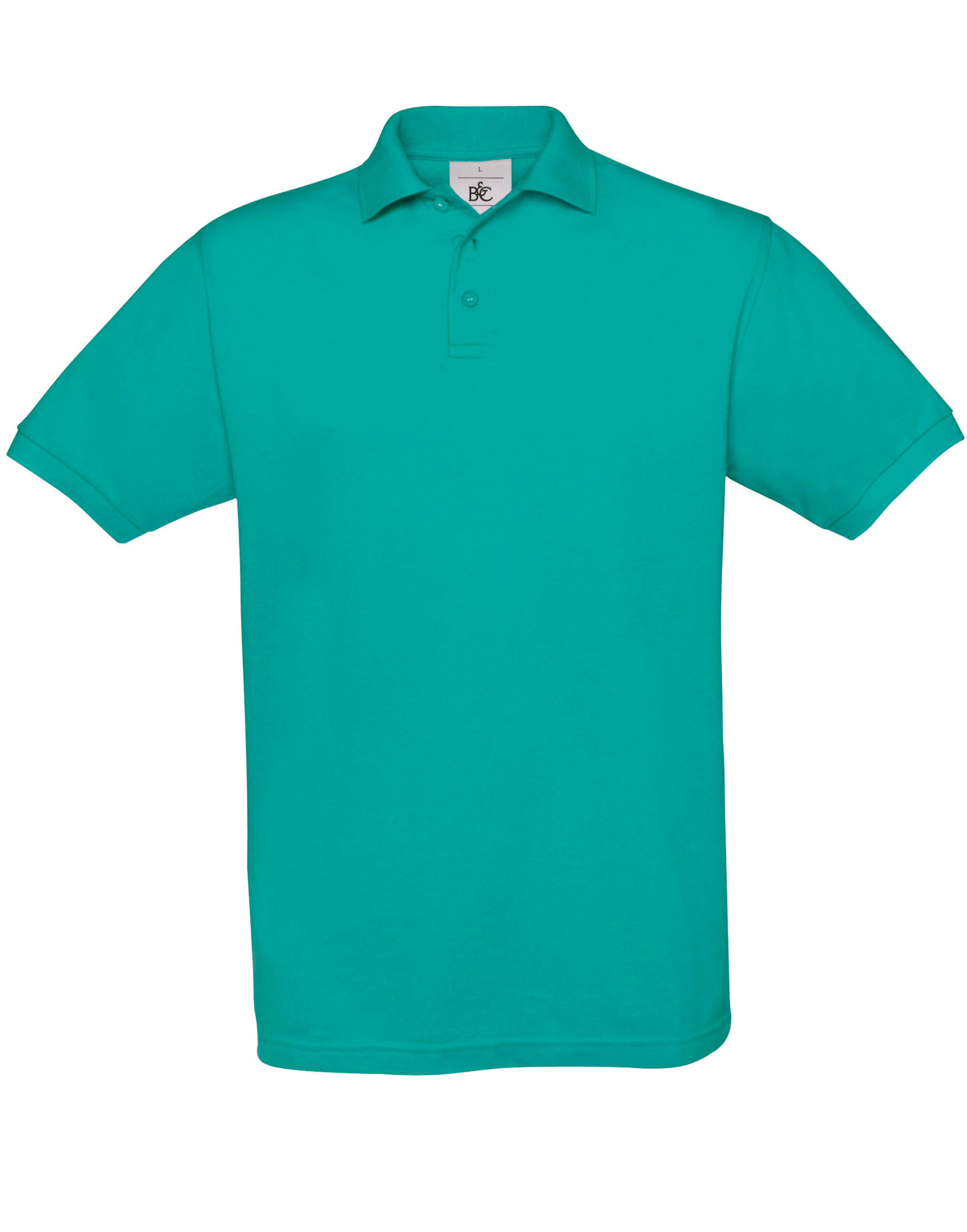 B&C Real Turquoise Men's Safran Piqué Polo