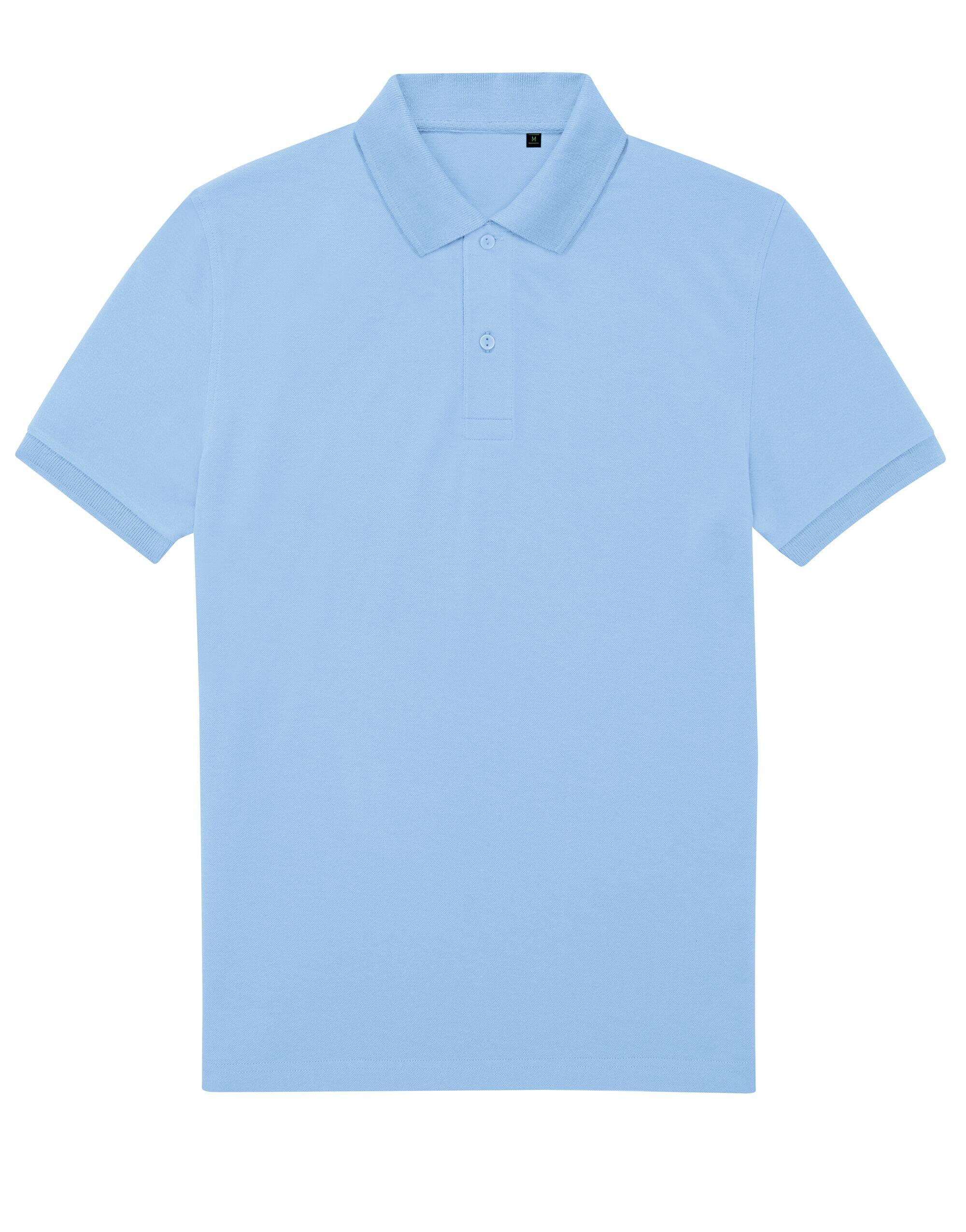 B&C PU428 My Eco Polo 65/35 Lotus Blue