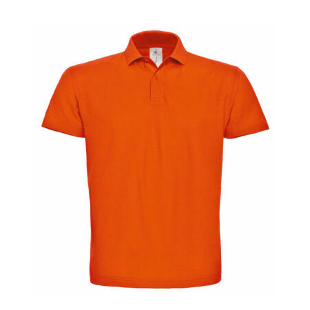 B&C PUI10 B&C ID.001 Short Sleeve Pique Polo Orange