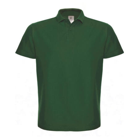 B&C PUI10 B&C ID.001 Short Sleeve Pique Polo Bottle Green