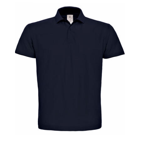 B&C PUI10 B&C ID.001 Short Sleeve Pique Polo Navy
