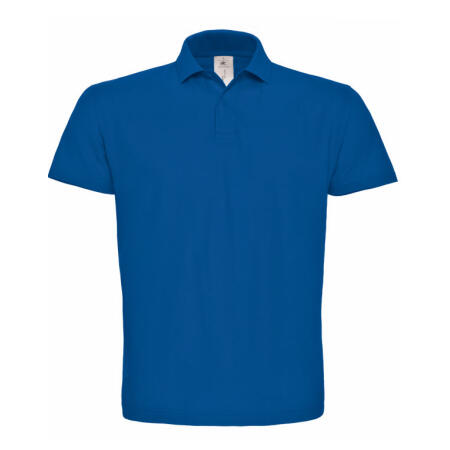 B&C PUI10 B&C ID.001 Short Sleeve Pique Polo Royal Blue