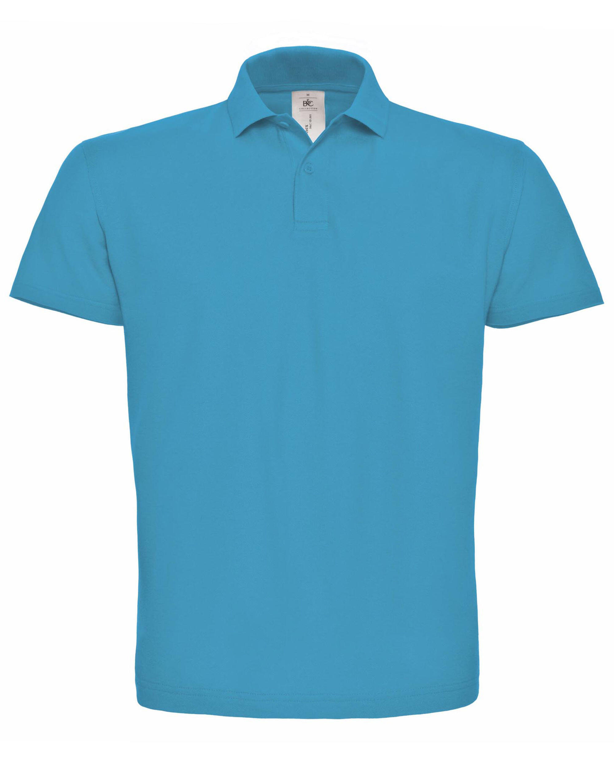 B&C PUI10 ID.001 Short Sleeve Pique Polo Atoll