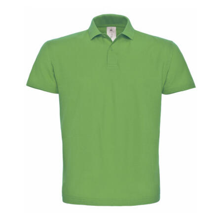 B&C PUI10 B&C ID.001 Short Sleeve Pique Polo Real Green