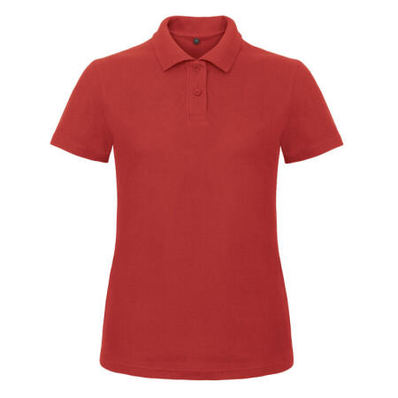 B&C PWI11 B&C ID.001 Women's Piqué Polo Red