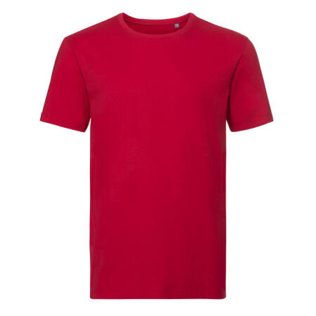 Russell Pure Organic R108M Russell Pure Organic Men's T Classic Red