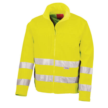Result Safeguard R117X Result Safeguard Hi-Vis Soft Shell Jacket Hi-Vis Yellow