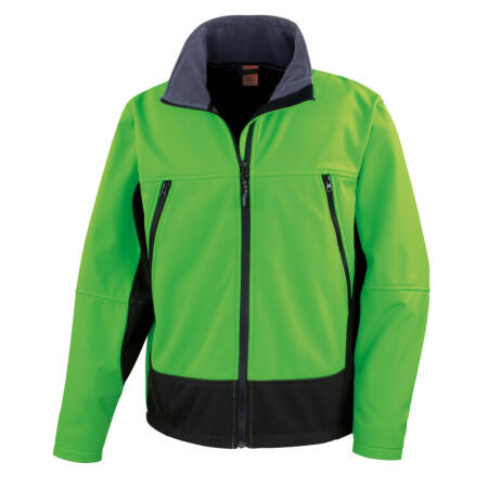 Result R120X Result Activity Softshell Jacket Vivid Green/Black