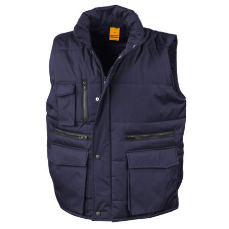 WORK-GUARD by Result R127X WORK-GUARD by Result Lance Ripstop Bodywarmer Navy