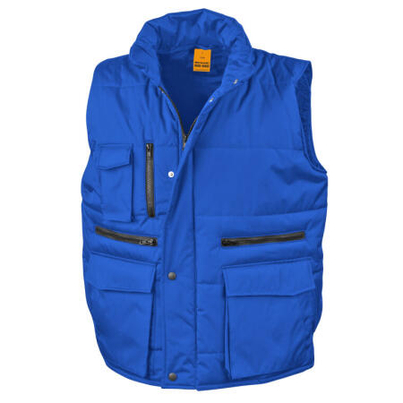WORK-GUARD by Result R127X WORK-GUARD by Result Lance Ripstop Bodywarmer Royal Blue