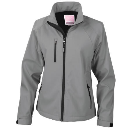 Result R128F Result Women's Base Layer Softshell Jacket Silver Grey
