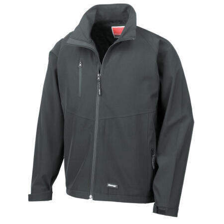 Result R128M Result Men's Base Layer Softshell Jacket Black