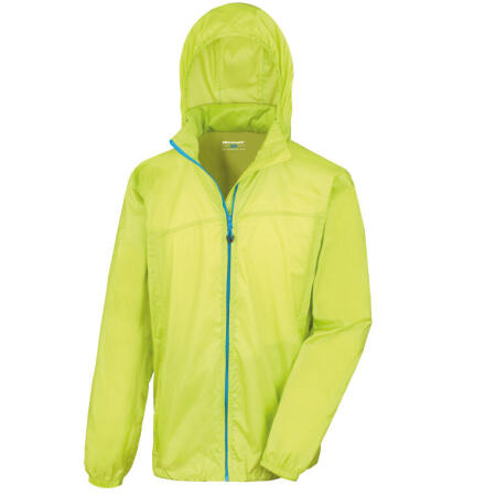 Result Urban Outdoor Wear R189X Result Urban Outdoor Wear HDi Quest Lightweight Stowable Jacket Lime/Royal