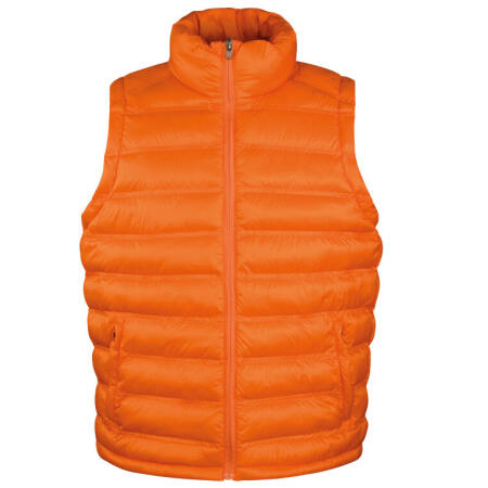 Result Urban Outdoor Wear R193M Result Urban Outdoor Wear Men's Ice Bird Padded Gilet Orange