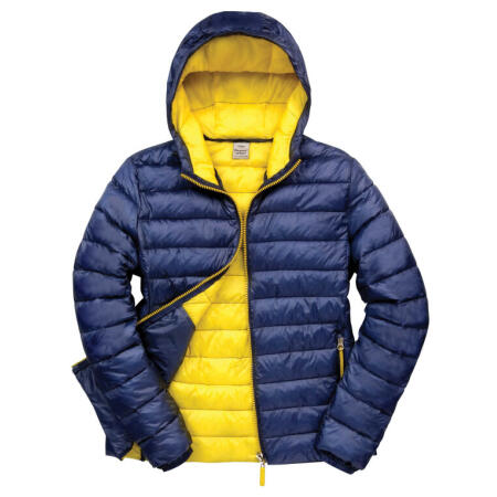 Result Urban Outdoor Wear R194M Result Urban Outdoor Wear Men's Snow Bird Padded Jacket Navy/Yellow