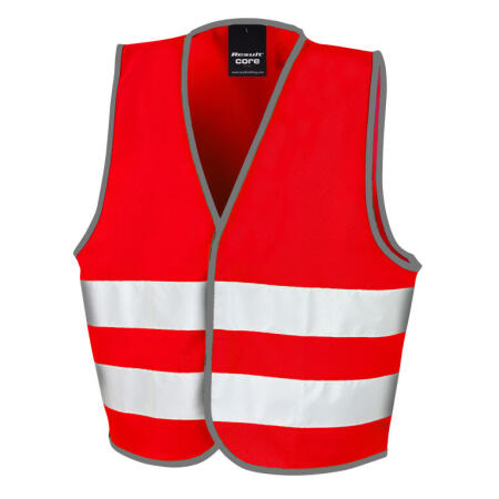 Result Safeguard R200JEV Result Safeguard Junior Enhanced Visibility Vest Red