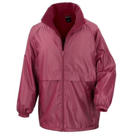Result Core R203X Result Core Microfleece Lined Jacket Burgundy